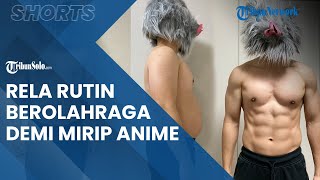 Viral Pria Rela Rutin Olahraga Demi Bisa Cosplay Inosuke Demon Slayer, Dulunya Buncit Sekarang Kekar
