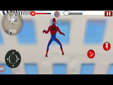 Super Spider Rope Hero City Rescue Mission | Superhero Survival Rescue Battle Android Gameplay