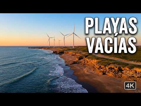 DRONEAR Así se ve Necochea en Invierno   Playas Vacías y Paisajes Increíbles en 4K