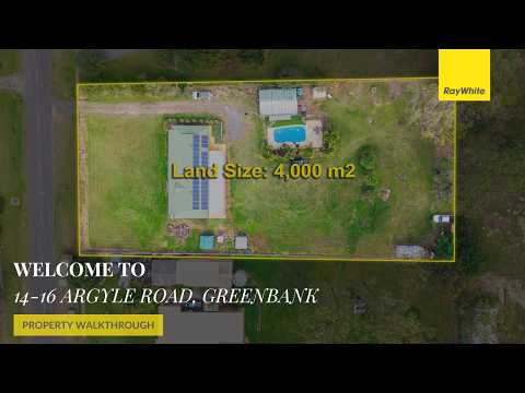 14-16 Argyle Road, Greenbank, QLD 4124, 4房, 2浴, House