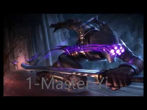 Top 5 champions for ez pentakill !