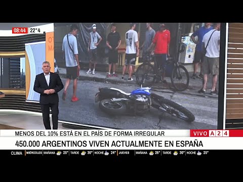 🚔 Dos efectivos heridos para robarles la moto en Morón