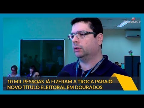 Últimas Notícias em Dourados MS - 10 Mil já fizeram a troca para o novo título eleitoral em Dourados