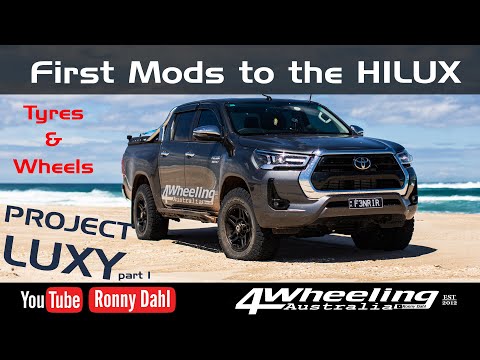 Toyota Hilux Mods, part 1 Tires and Wheels