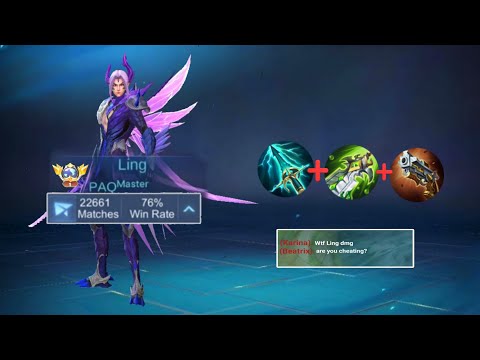 LING NEOBEAST FASTHAND & SUPER AGGRESSIVE ROTATION GAMEPLAY💥🤯|MOBILE LEGEND BANG BANG 