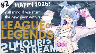 【LEAGUE OF LEGENDS】 24 HOUR STREAM PART 2: am I sane at this point 【NIJISANJI EN | Elira Pendora】