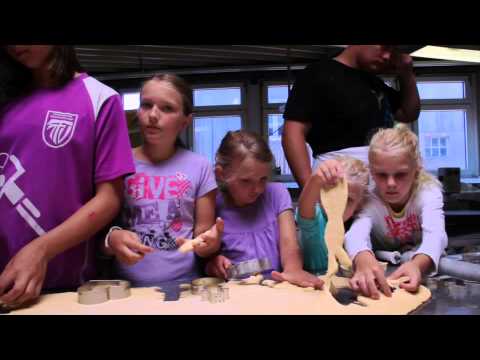 Ferienpassaktion bei der Bäckerei Renner in Bornhöved