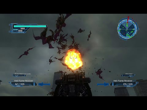 EDF Earth Defense Force 5 M 64 Winged Legion - Burnage Time - Fencer Inferno