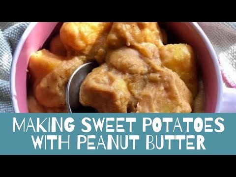MAKING A LOCAL ZAMBIAN FOOD IN CHINA🥔//Sweet potatoes with peanut butter 😋