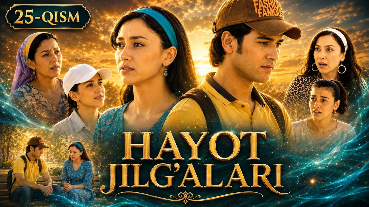 HAYOT JILG'ALARI 25-qism || ҲАЁТ ЖИЛҒАЛАРИ 25-қисм #premyera #nostalgia