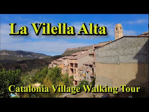 La Vilella Alta (Tarragona, Catalonia) Village Walking tour (Spain) #relaxation