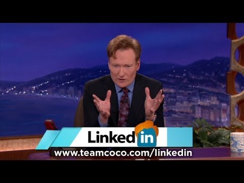 Conan's LinkedIn Onslaught Continues | CONAN on TBS