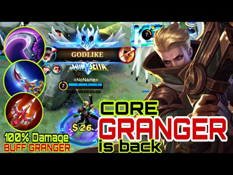 100% UNSTOPPABLE DAMAGE /GRANGER HYPER CARY /CORE  GRANGER IS  BACK /ITEM BUILD @papatotogaming