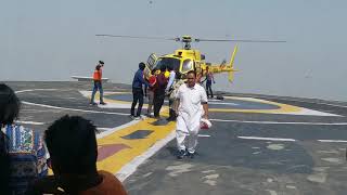 preview picture of video 'Mata Vaishnodevi Sanjhighat helicopter service'