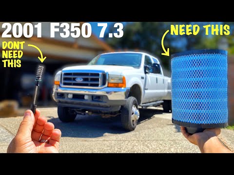 2001 Ford F350/F250 7.3 Powerstroke - Fuel Bowl Spring Valve Delete and Riffraff 6637 Filter install