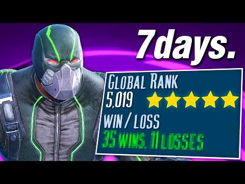 I Spent 7 Days Trying to MASTER Bane In Injustice 2...