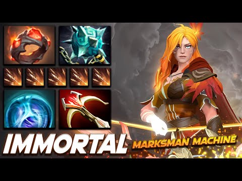 Windranger Immortal Marksman Machine [33/7/21] - Dota 2 Pro Gameplay [Watch & Learn]