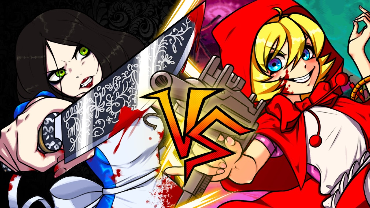 Alice Liddell vs B.B. Hood (American McGee's Alice x Darkstalkers) Fan Animation