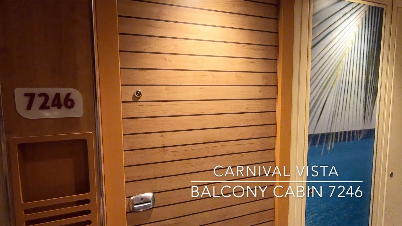 Carnival Vista - Cabin 7246 - Video 1