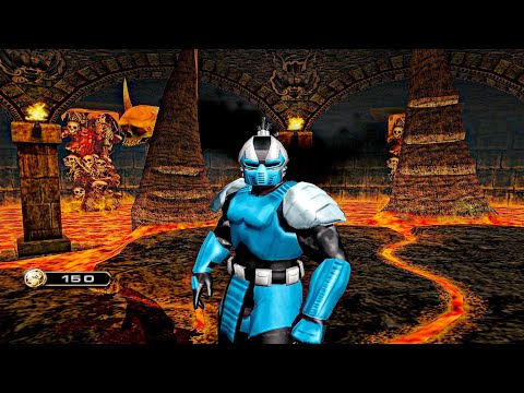 Mortal Kombat Armageddon - Cyber Sub-Zero (Kreate A Fighter) MAX Difficulty