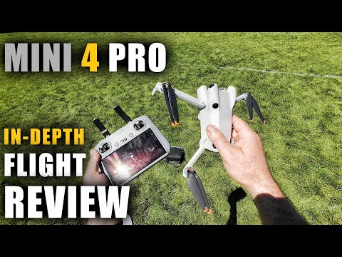 DJI MINI 4 PRO Flight Test Review IN-DEPTH - Fly More Combo PLUS - EXTENDED Batteries