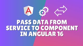 How to pass data from service to component in Angular 16?