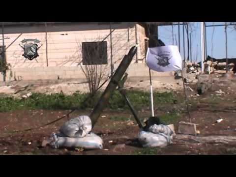 استهداف قوات النظام بقذائف الهاون من قبل الجيش الحر لواء الصمود جنود الله في مدينة حمص في محافظة حمص