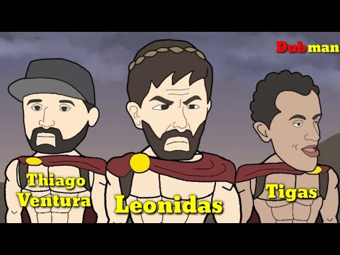 Thiago Ventura - Tigas e os 300 de Esparta (Animação)