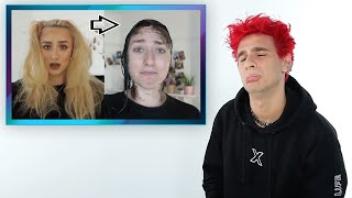 Hairdresser Reacts To People Going From Blonde To Dark Brown