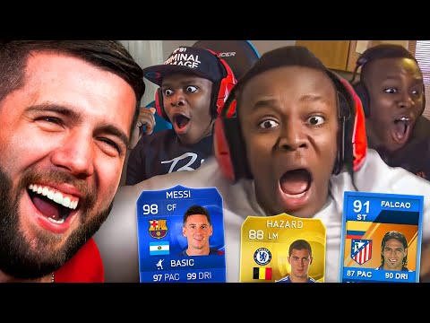 ICONIC *KSI FIFA PACK OPENING* MOMENTS!