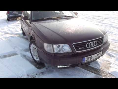 Audi A6 quattro vs. Subaru Outback on ice 3