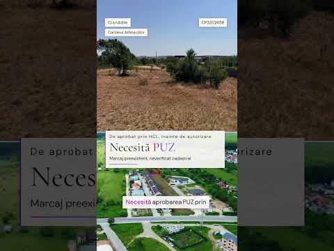 Teren intravilan de 3500 mp Cartier Arhitectilor - se accepta schimburi — Video