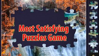 Satisfying Video ||  Magic Jigsaw Puzzles - Free Game / Gameplay Review for iOS: iPhone / iPad