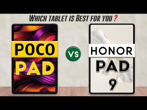POCO Pad vs HONOR Pad 9 : Which Tablet is Best For You❓😮