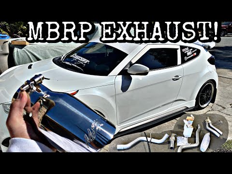 MBRP EXHAUST ON MY VELOSTER TURBO!