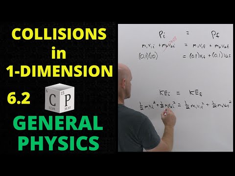 6.2 Collisions in One Dimension | General Physics