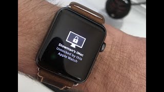 How to unlock your Mac with your Apple Watch