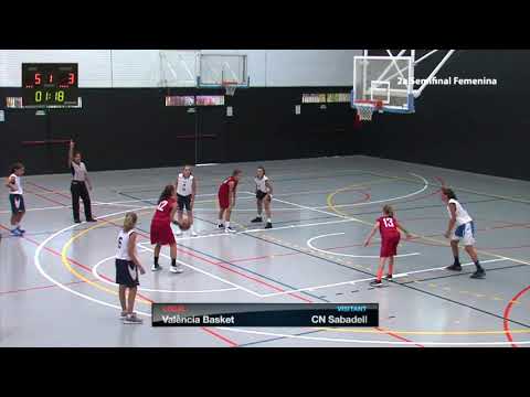 2a Semifinal Femenina Torneig U13 2018 - València Basket / CN Sabadell