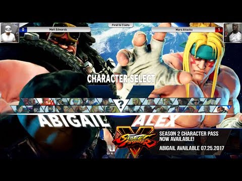Street Fighter 5 - Abigail Gameplay Matches
