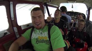 preview picture of video 'Tandem jump at Skydive Robertson'