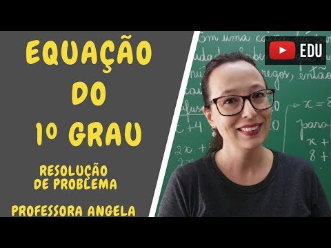 First Degree Equation - Problem Solving - Professor Angela