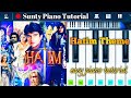 Hatim Bgm Piano Tutorial Hatim Serial Theme On Piano Old Tv Show Background Music Piano Tutorial
