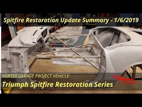 Spitfire Resto vLog Jan 6 2019 - Cutting out more rust - Summary Update