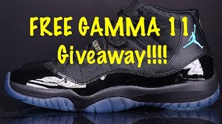 Free Air Jordan Gamma 11 Giveaway | LOOK! Must SEE!