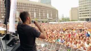 Joe Bermudez live at the 103.3 Amp Radio Birthday Bash 6-30-13