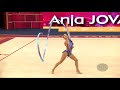 JOVANOVIC Anja MNE 2019 Rhythmic Worlds Baku AZE Qualifications Ribbon