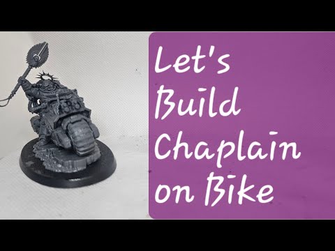 Let's Build Chaplain on Bike from Combat Patrol Issue 20