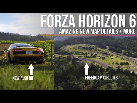 Forza Horizon 6 - Amazing New Map Details in 4K + More!!