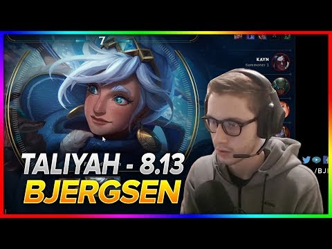 703. Bjergsen - Taliyah vs Orianna - Mid - Season 8 Patch 8.13 - NA Challenger