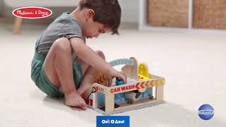 Video de Melissa & Doug Playset Estación de Servicio y Estacionamiento